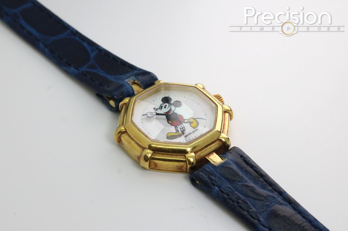 Gerald Genta Mickey Mouse G3299.7 Quartz Yellow Gold 25mm