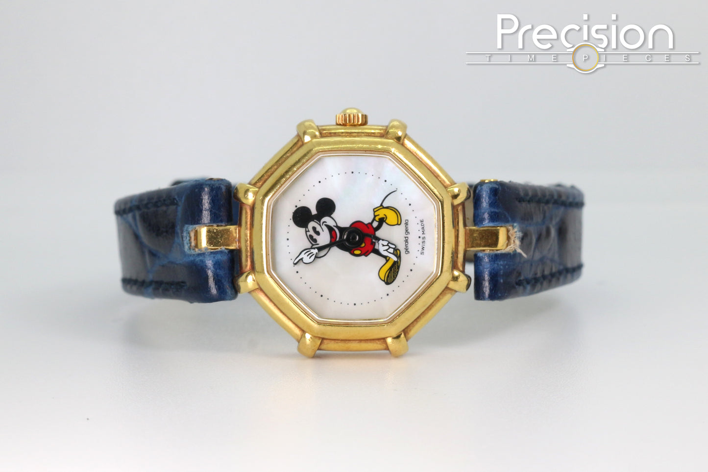 Gerald Genta Mickey Mouse G3299.7 Quartz Yellow Gold 25mm