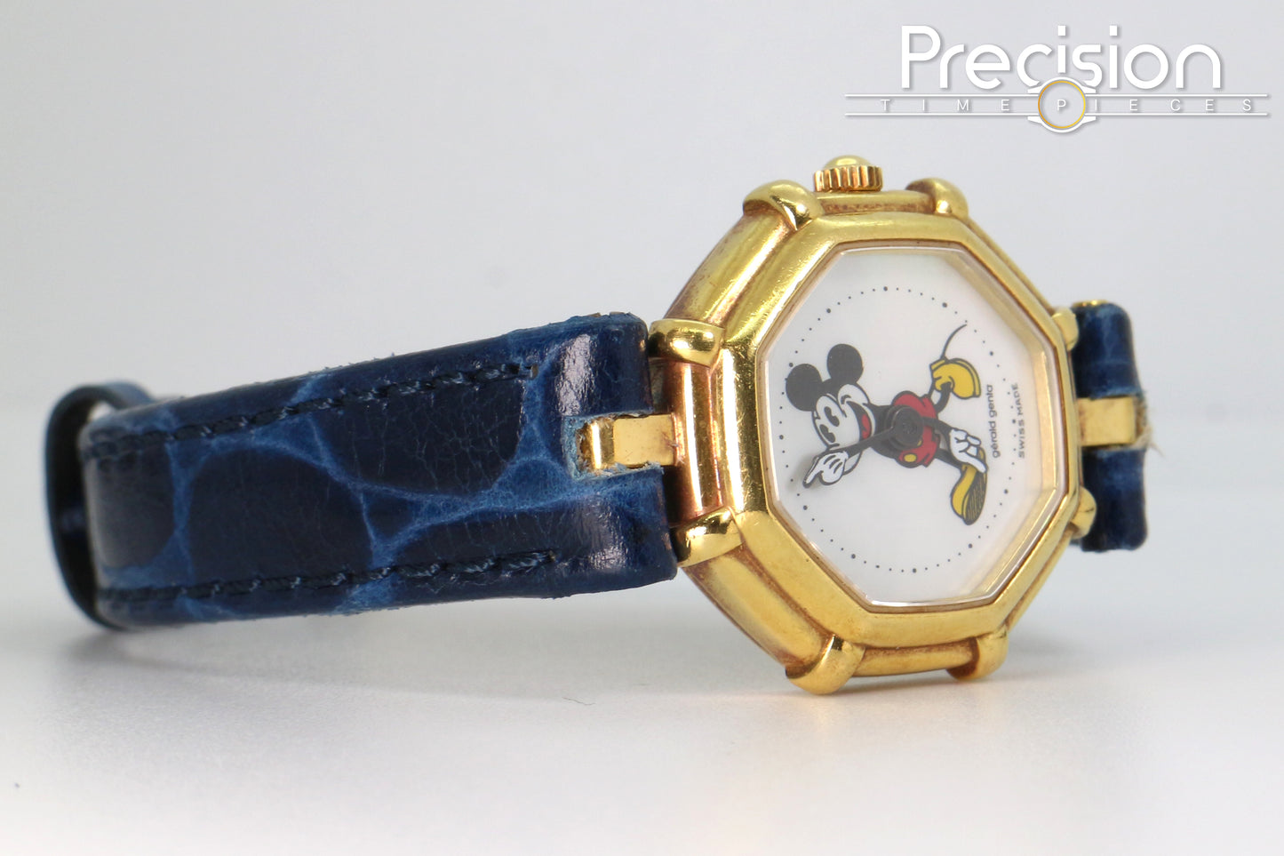 Gerald Genta Mickey Mouse G3299.7 Quartz Yellow Gold 25mm