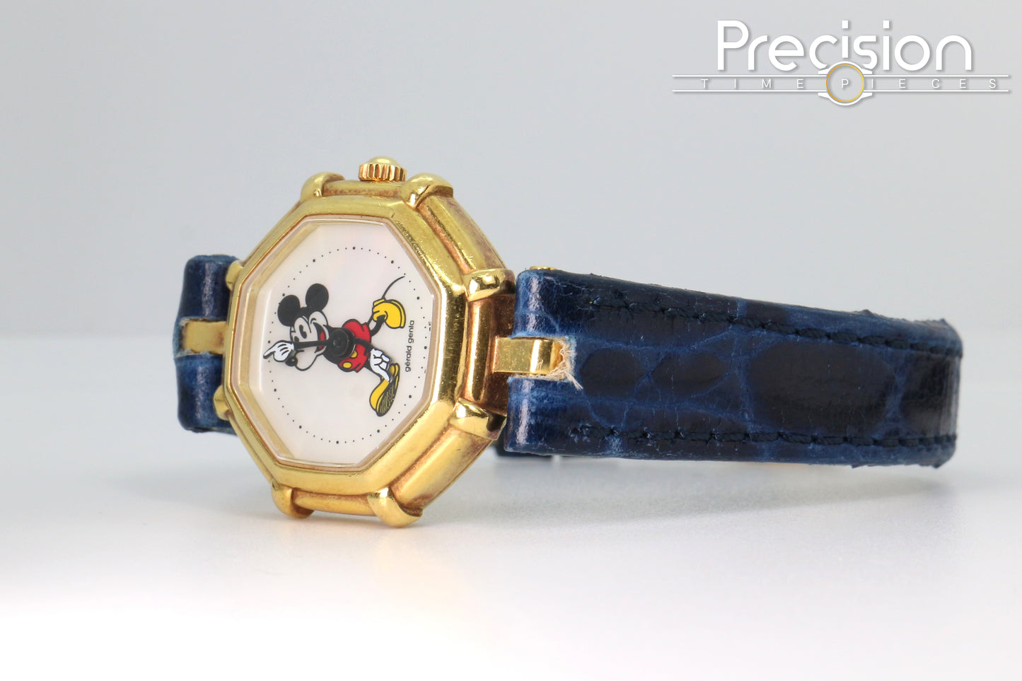 Gerald Genta Mickey Mouse G3299.7 Quartz Yellow Gold 25mm