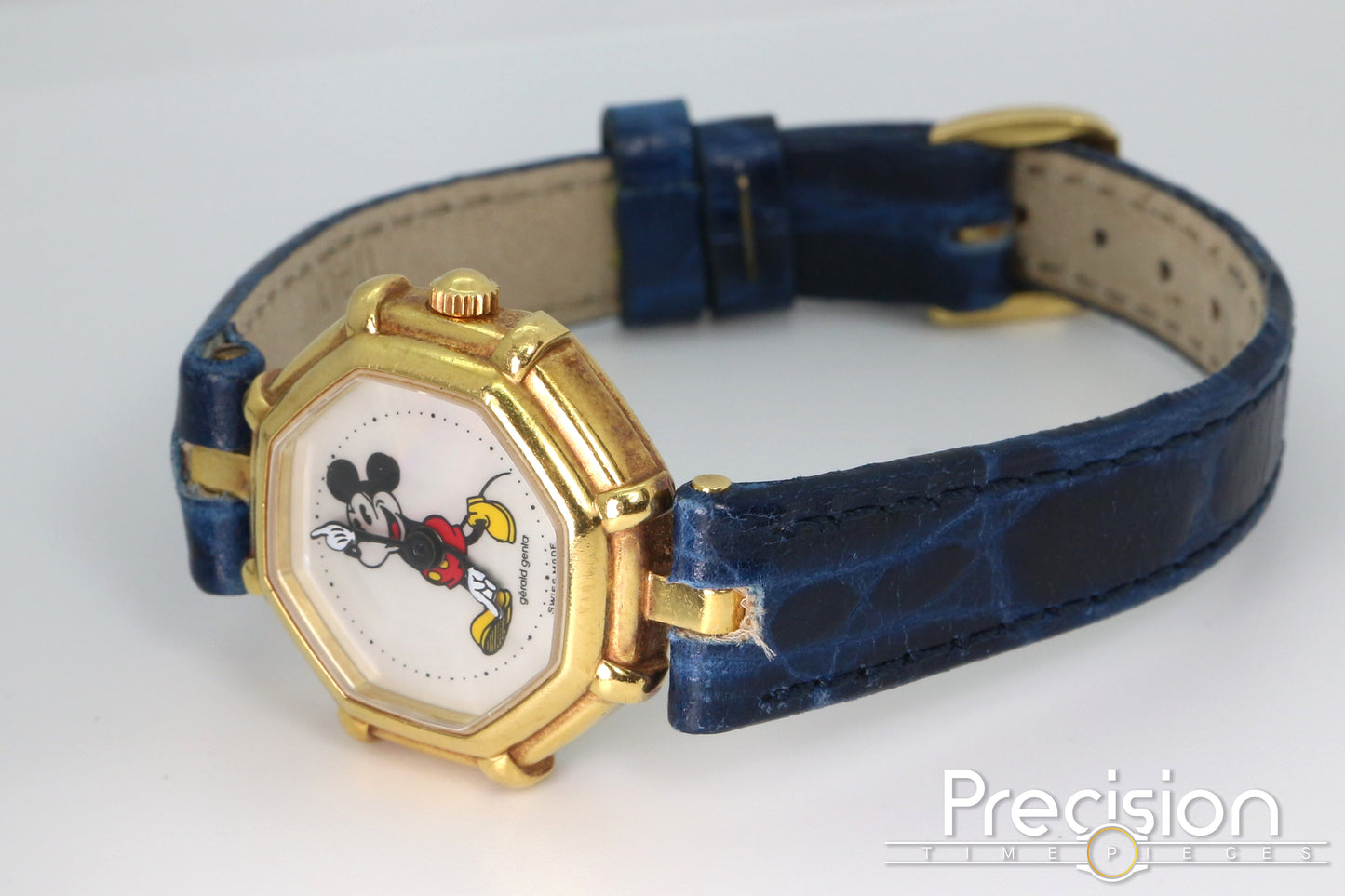 Gerald Genta Mickey Mouse G3299.7 Quartz Yellow Gold 25mm