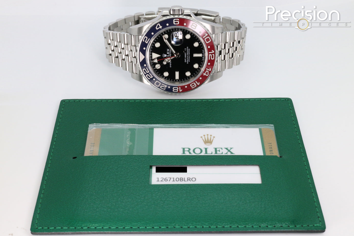 Rolex GMT-Master II Ref: 126710BLRO Full Set April 2020