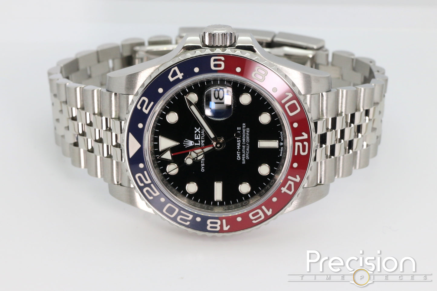 Rolex GMT-Master II Ref: 126710BLRO Full Set April 2020