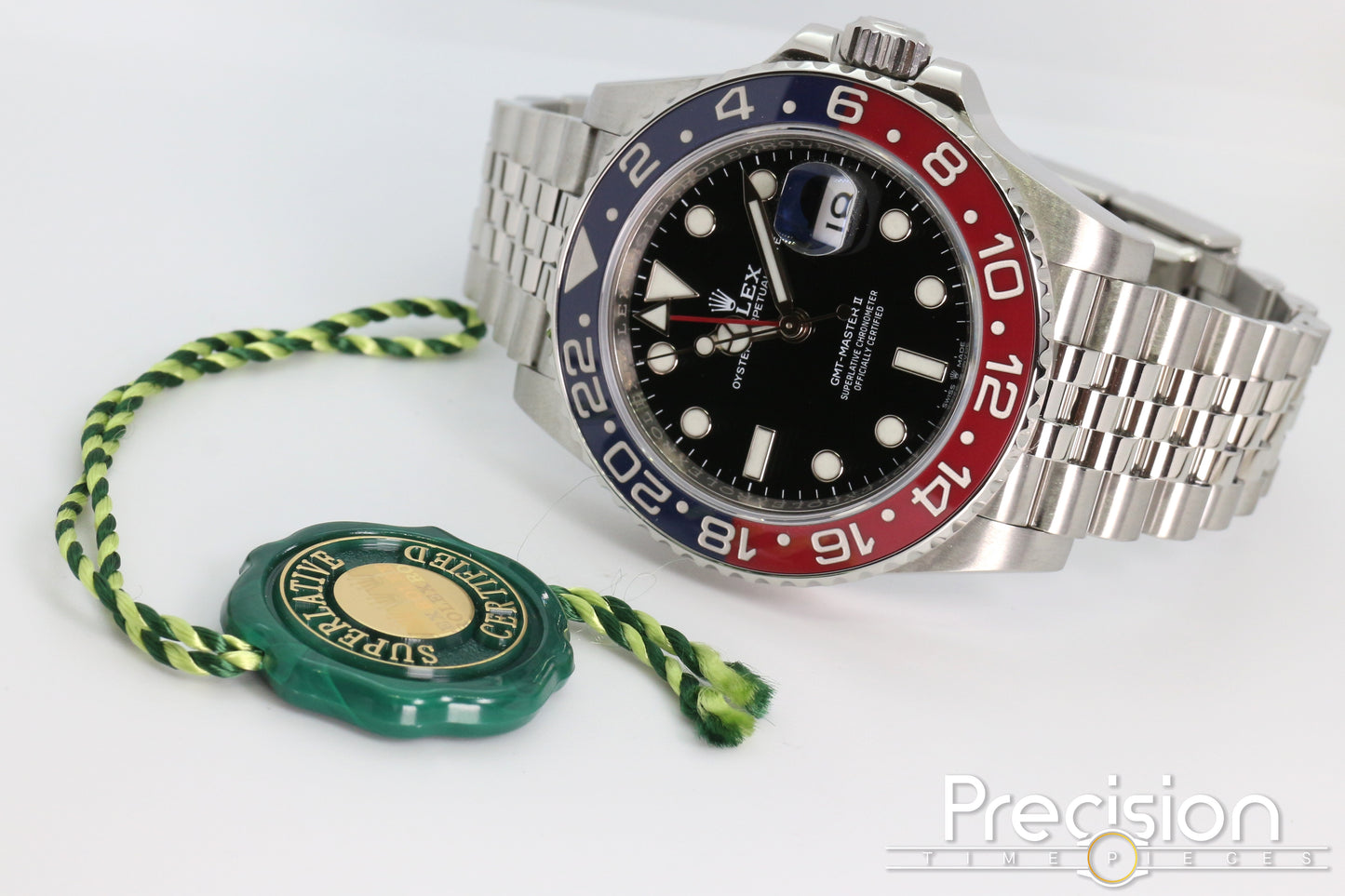 Rolex GMT-Master II Ref: 126710BLRO Full Set April 2020