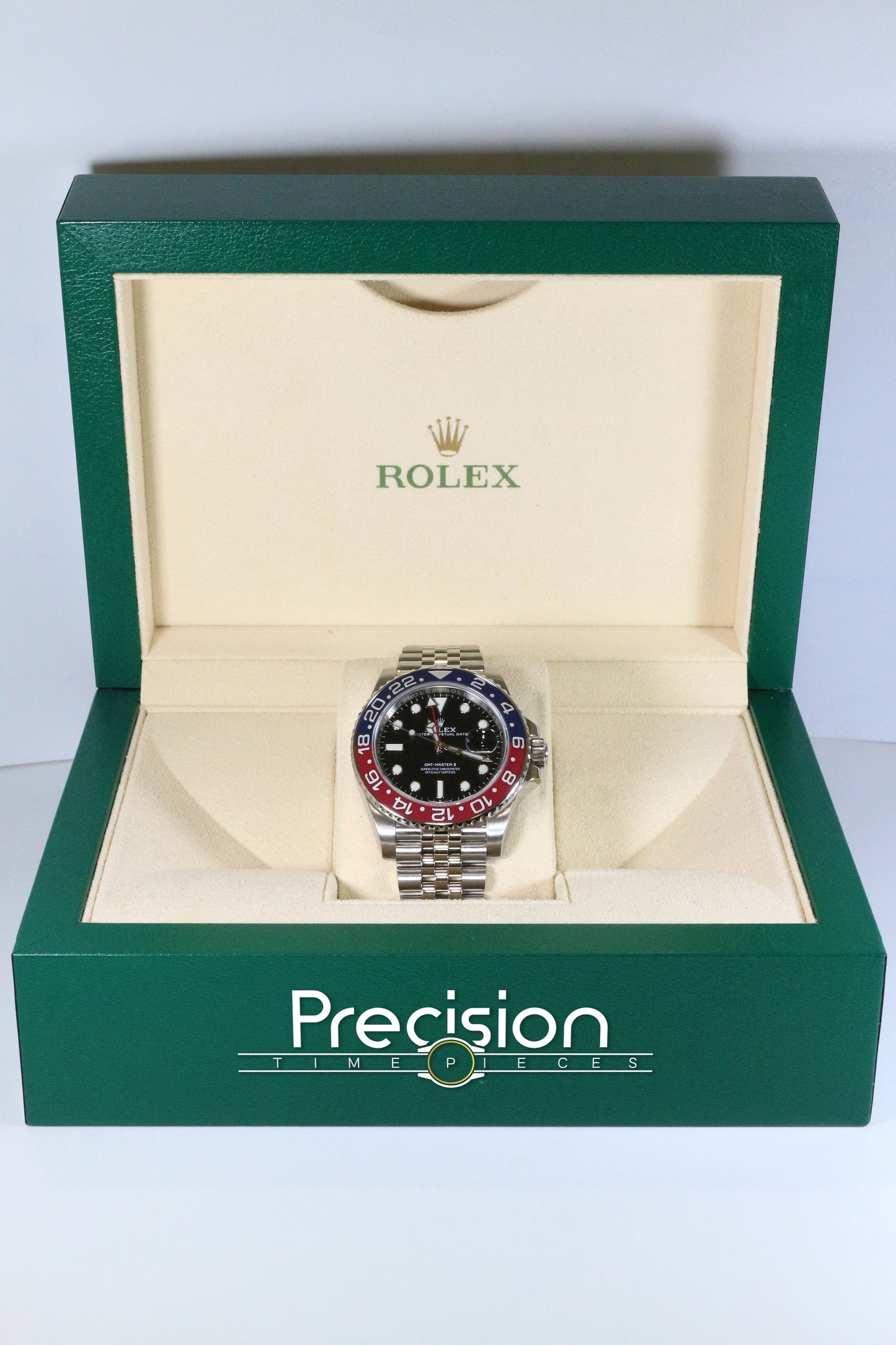 Rolex GMT-Master II Ref: 126710BLRO Full Set April 2020