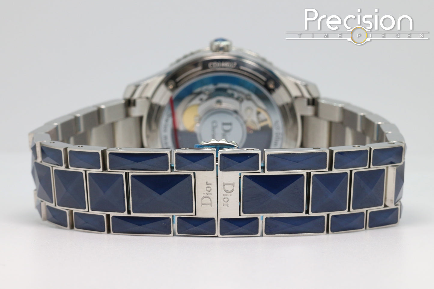 Dior Christal Ref: CD144517 Blue Mother of Pearl with Diamonds Dial 38mm