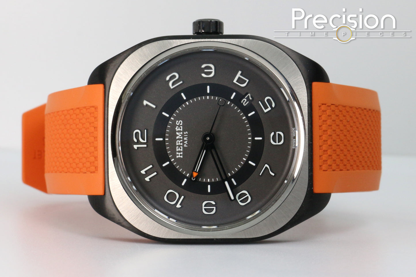 Hermès H08 Black DLC Titanium 39mm Full Set