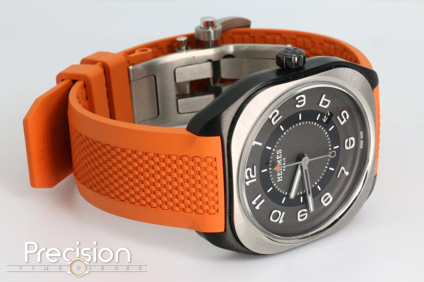 Hermès H08 Black DLC Titanium 39mm Full Set