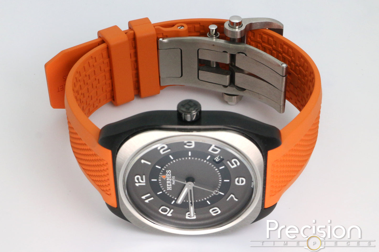 Hermès H08 Black DLC Titanium 39mm Full Set