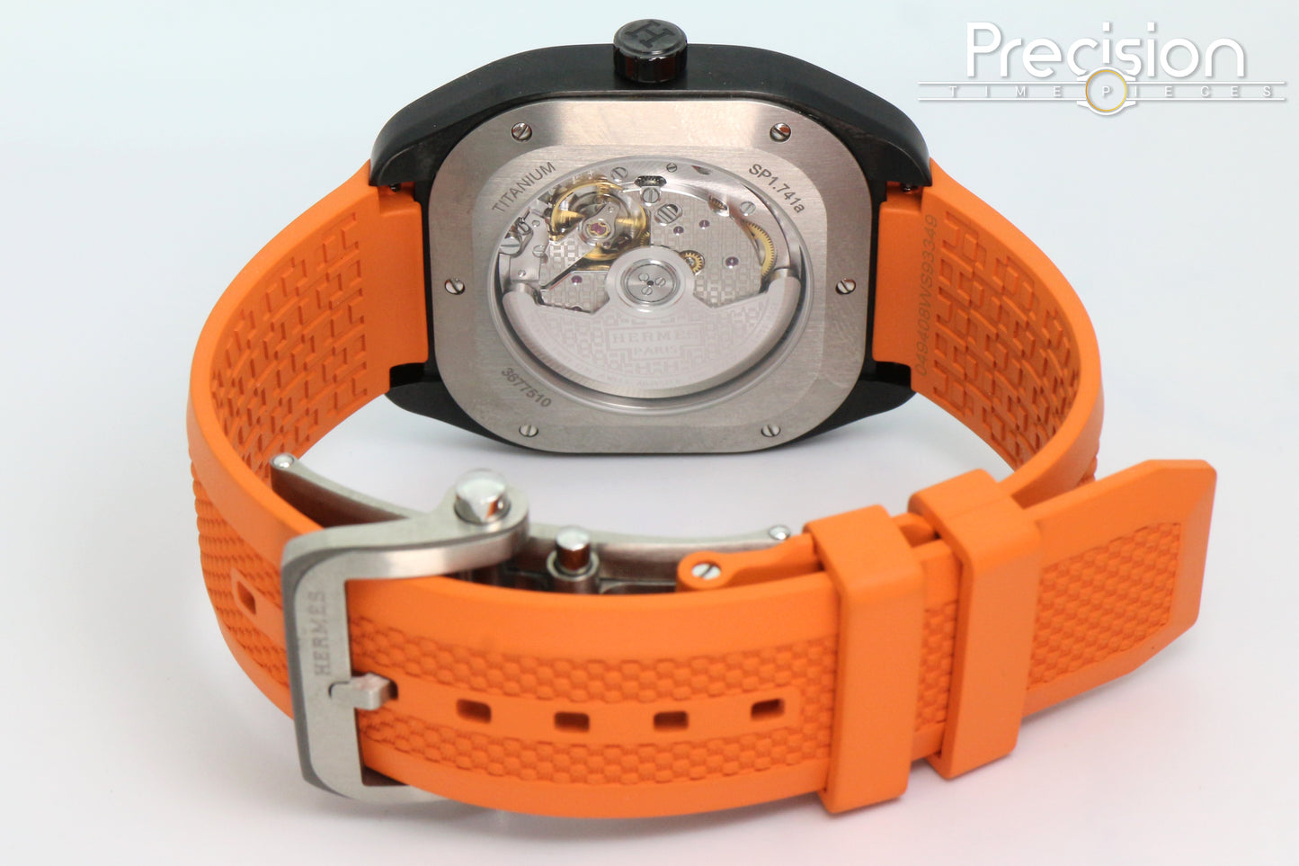 Hermès H08 Black DLC Titanium 39mm Full Set