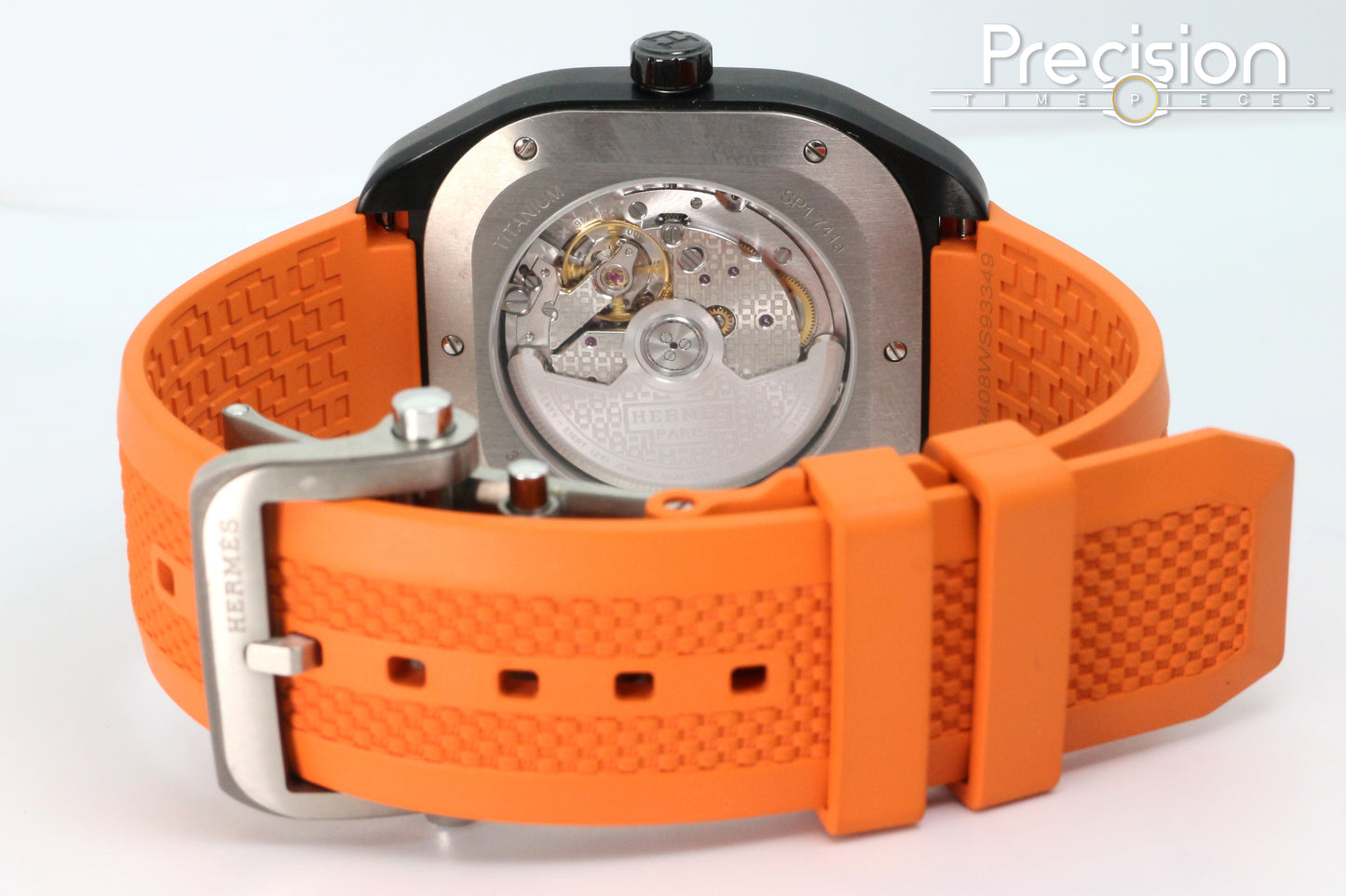 Hermès H08 Black DLC Titanium 39mm Full Set