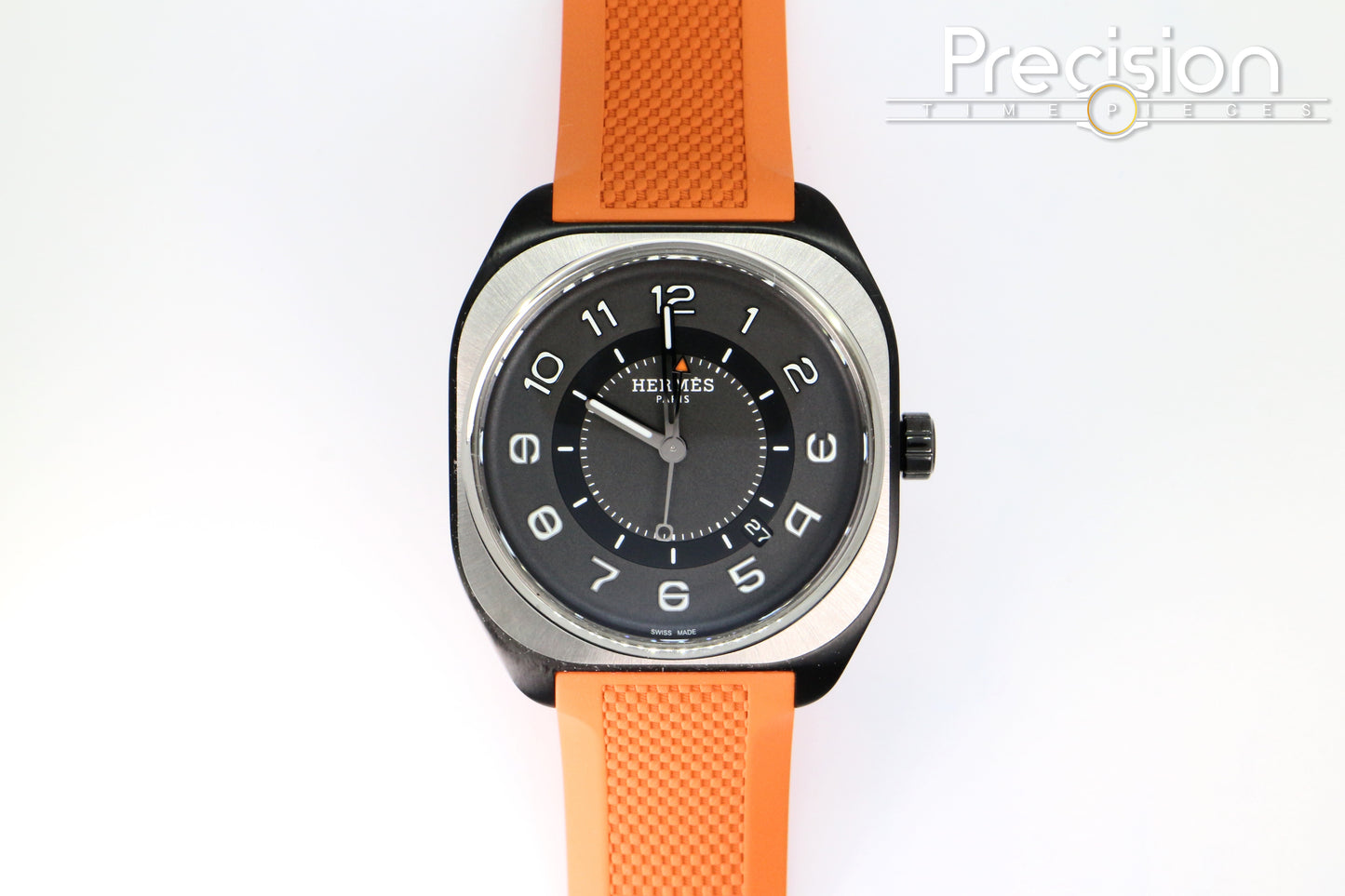 Hermès H08 Black DLC Titanium 39mm Full Set