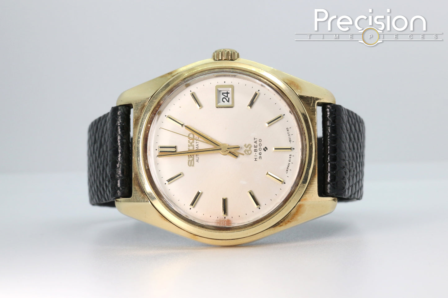 Grand Seiko Hi-Beat 36000 Gold-Cap Ref: 6145-8000 36mm