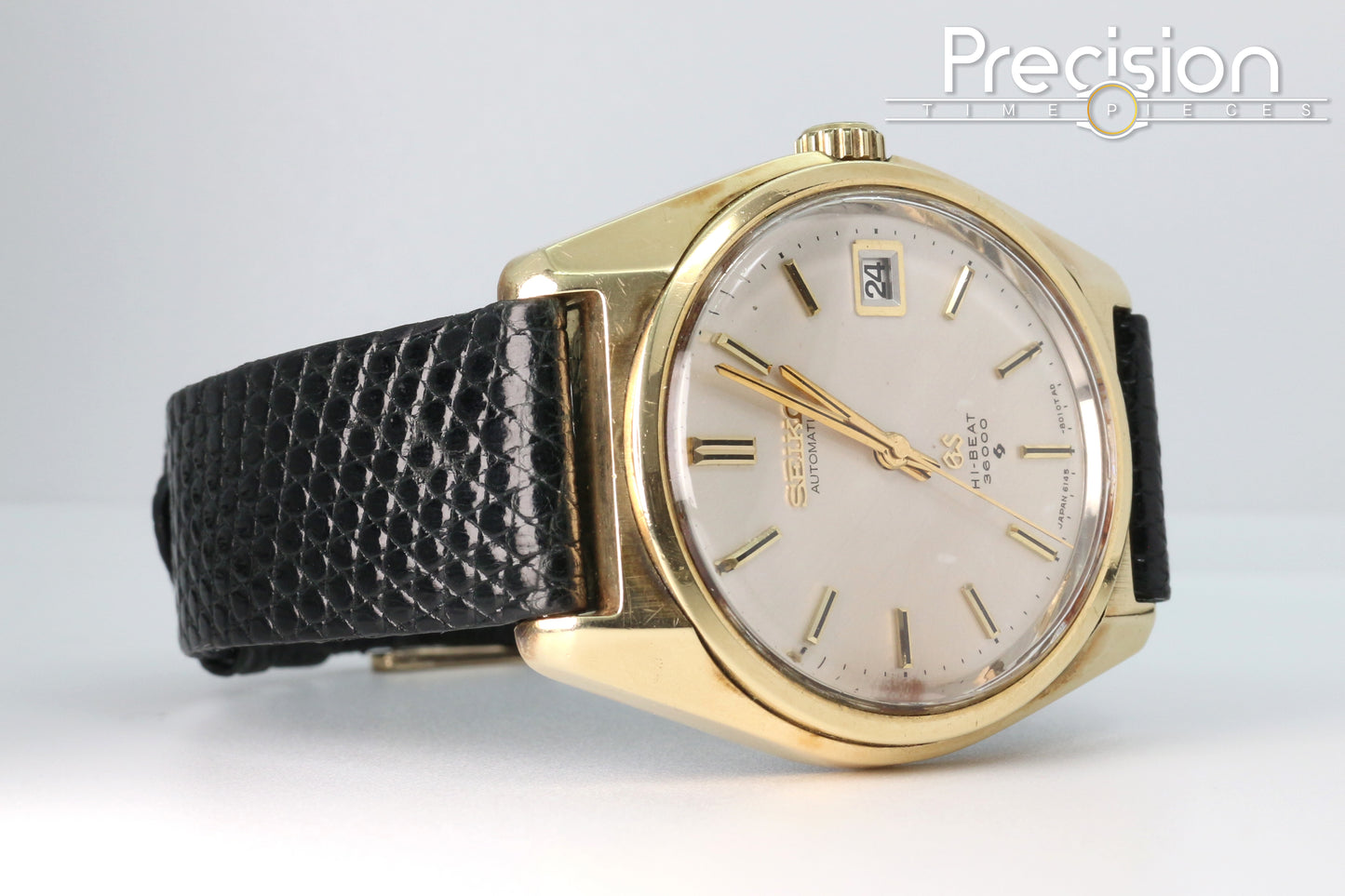 Grand Seiko Hi-Beat 36000 Gold-Cap Ref: 6145-8000 36mm