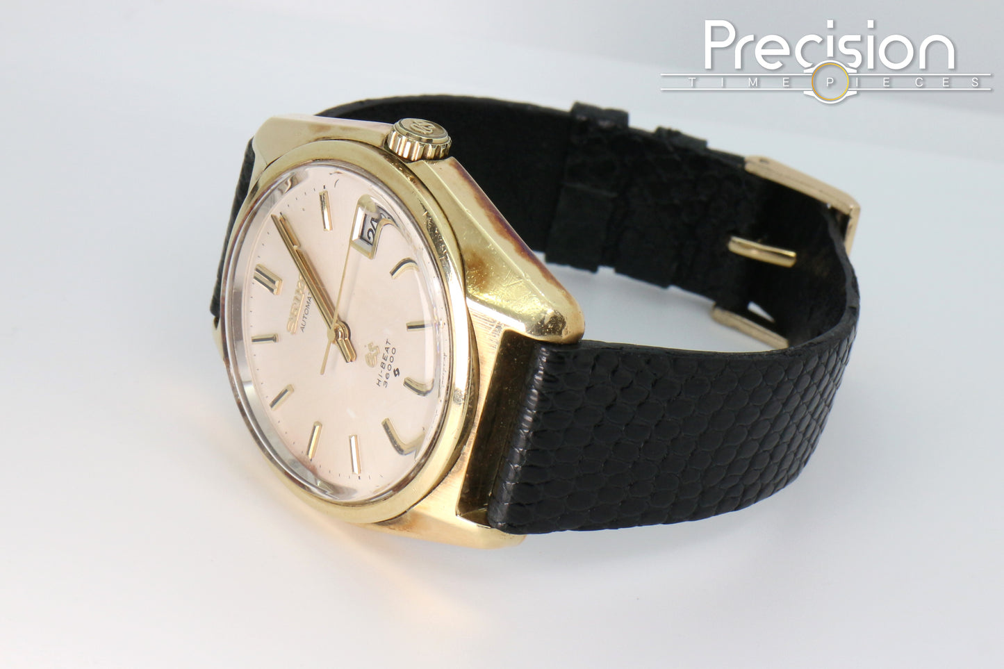Grand Seiko Hi-Beat 36000 Gold-Cap Ref: 6145-8000 36mm