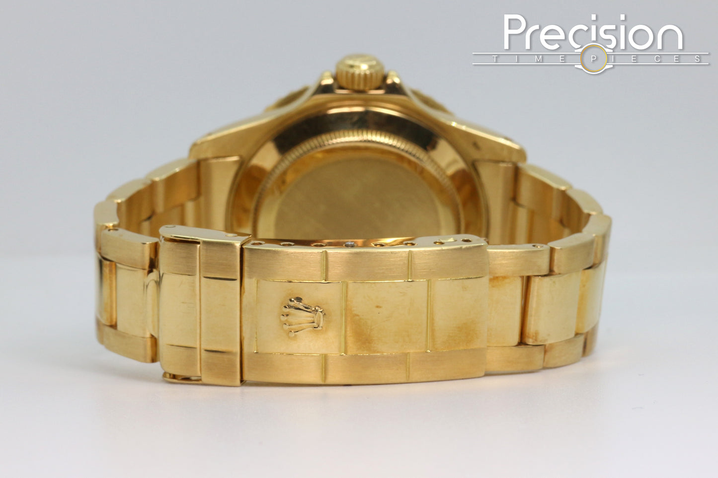 Rolex Submariner Ref: 16808 Blue Sub 18K Yellow Gold 40mm