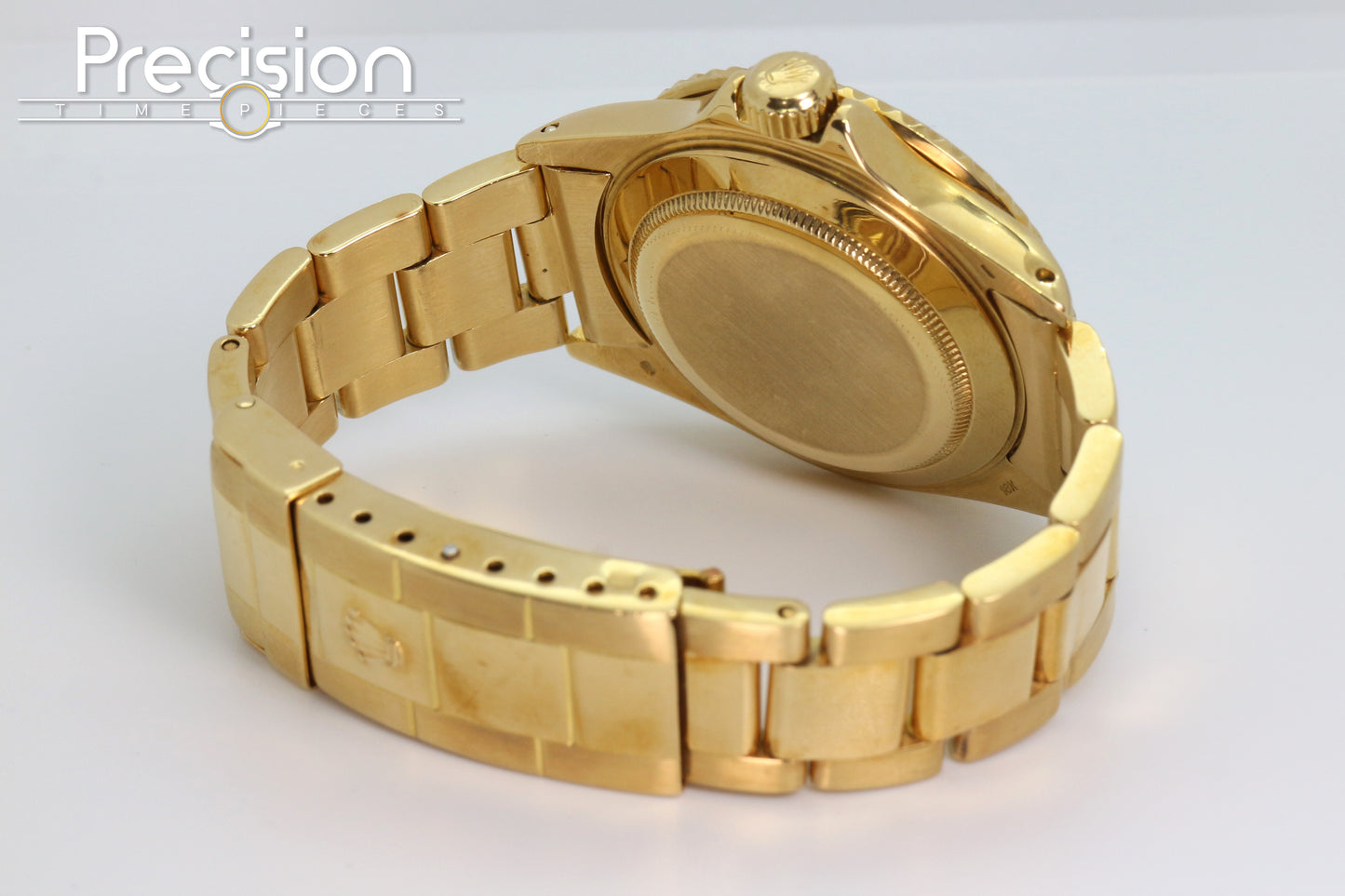 Rolex Submariner Ref: 16808 Blue Sub 18K Yellow Gold 40mm