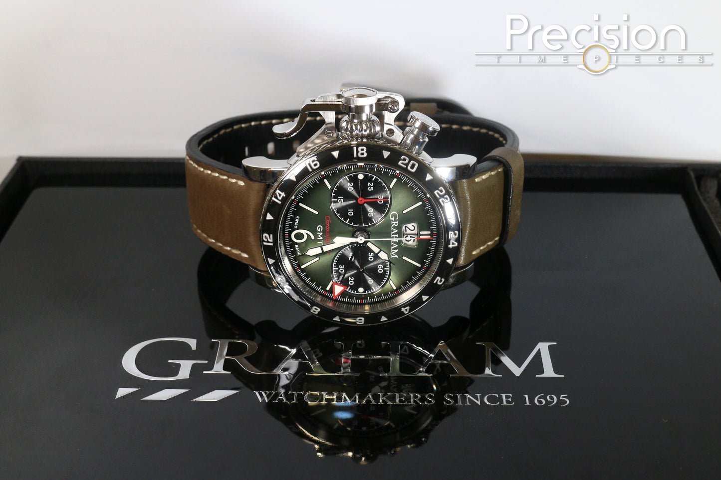 Graham Chronofighter Vintage GMT 44mm Ref: 2CVBC.G01A