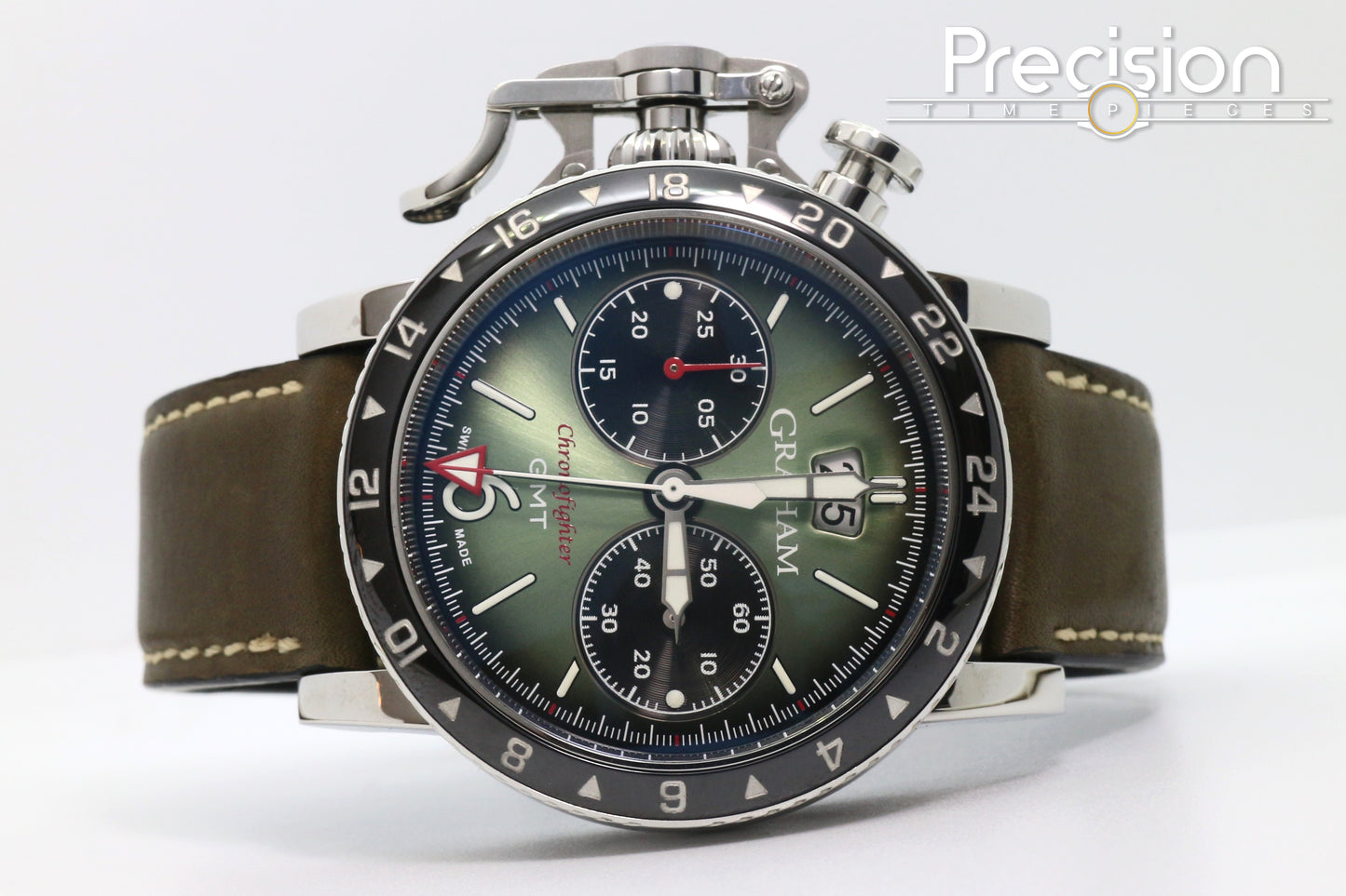 Graham Chronofighter Vintage GMT 44mm Ref: 2CVBC.G01A