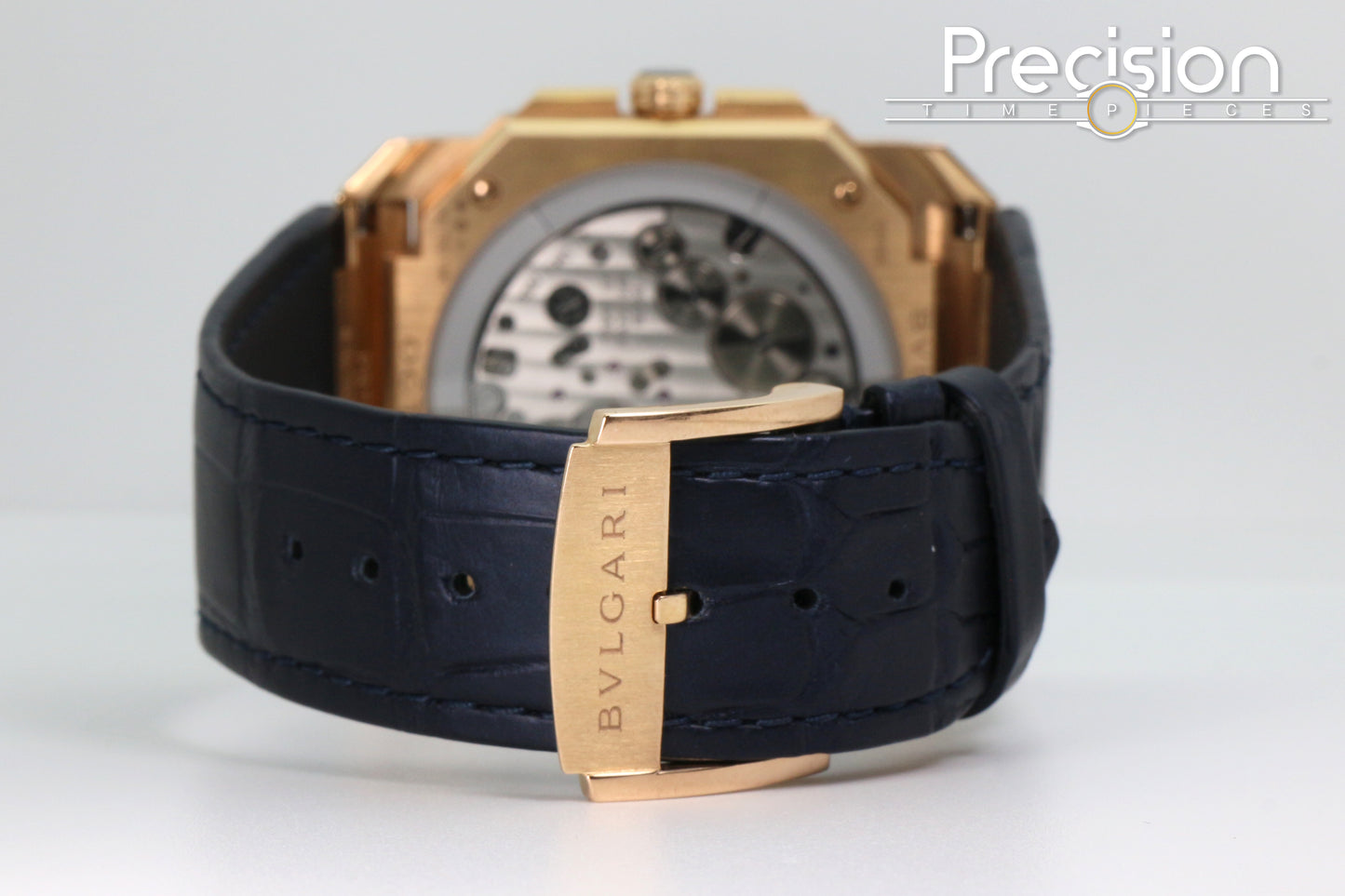 Bvlgari Octo Finissimo Chronograph GMT Ref: 103468 18K Rose Gold