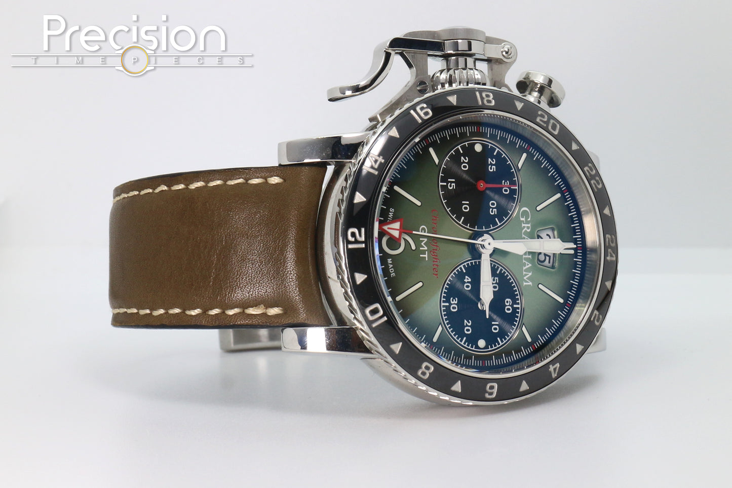 Graham Chronofighter Vintage GMT 44mm Ref: 2CVBC.G01A