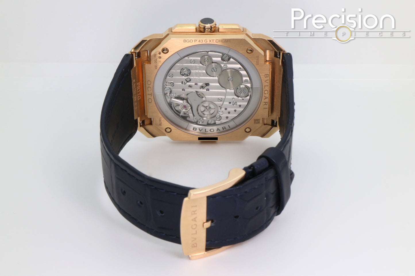 Bvlgari Octo Finissimo Chronograph GMT Ref: 103468 18K Rose Gold