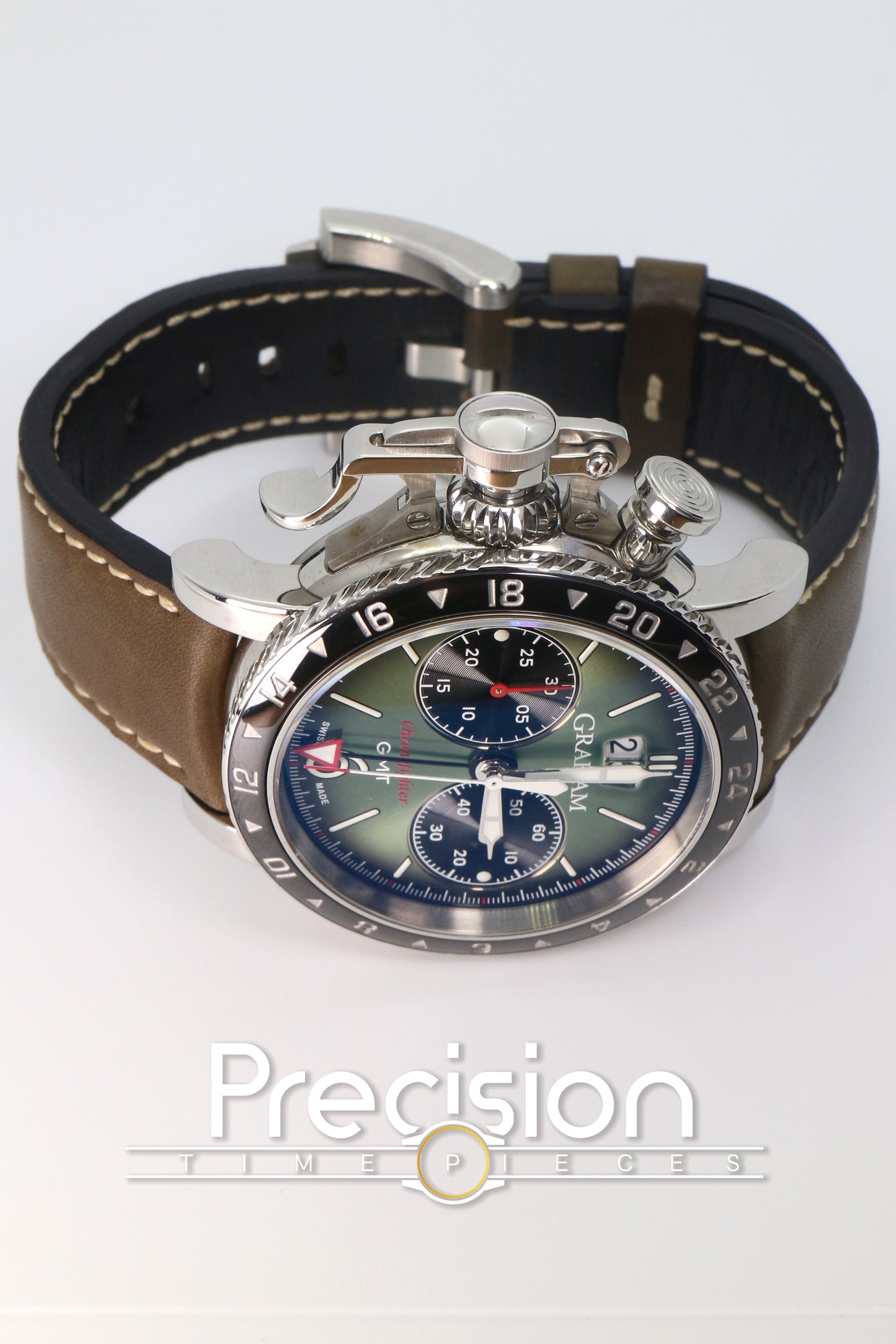 Graham Chronofighter Vintage GMT 44mm Ref: 2CVBC.G01A