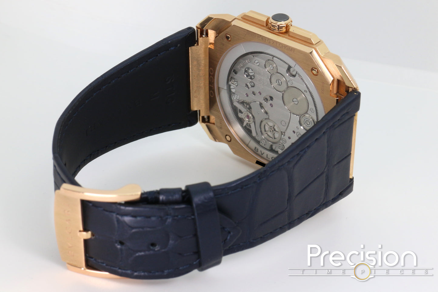 Bvlgari Octo Finissimo Chronograph GMT Ref: 103468 18K Rose Gold