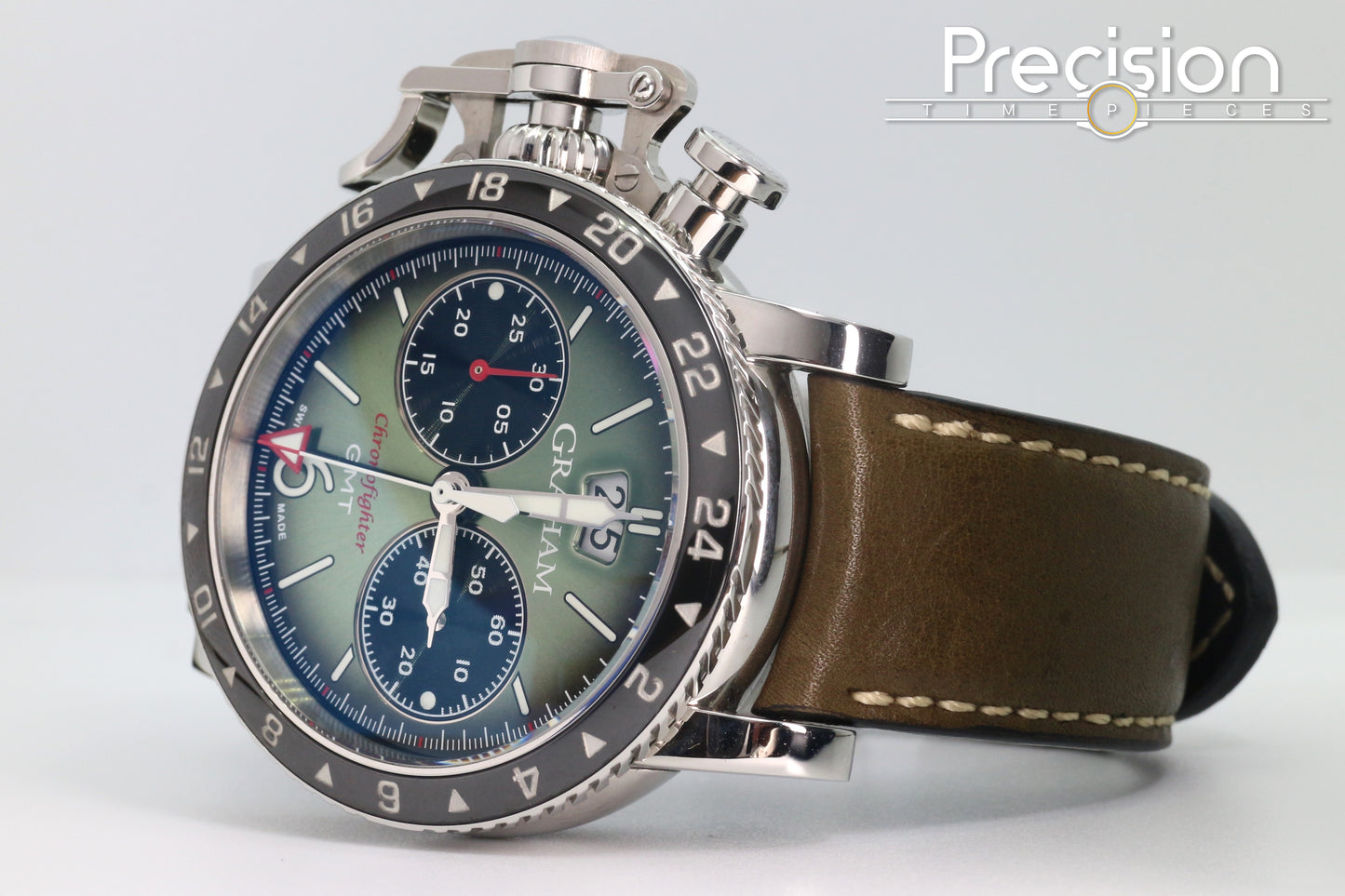 Graham Chronofighter Vintage GMT 44mm Ref: 2CVBC.G01A