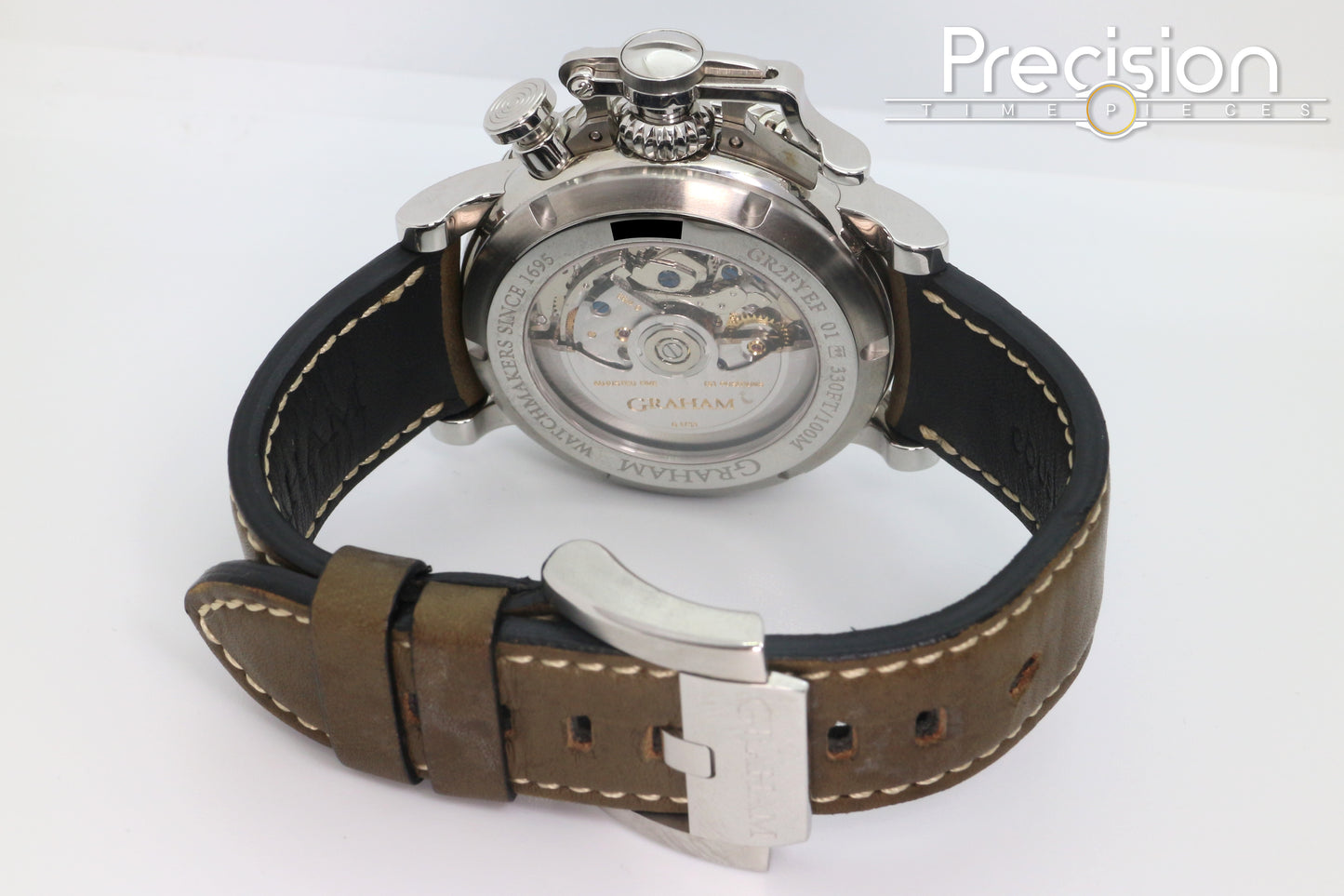 Graham Chronofighter Vintage GMT 44mm Ref: 2CVBC.G01A