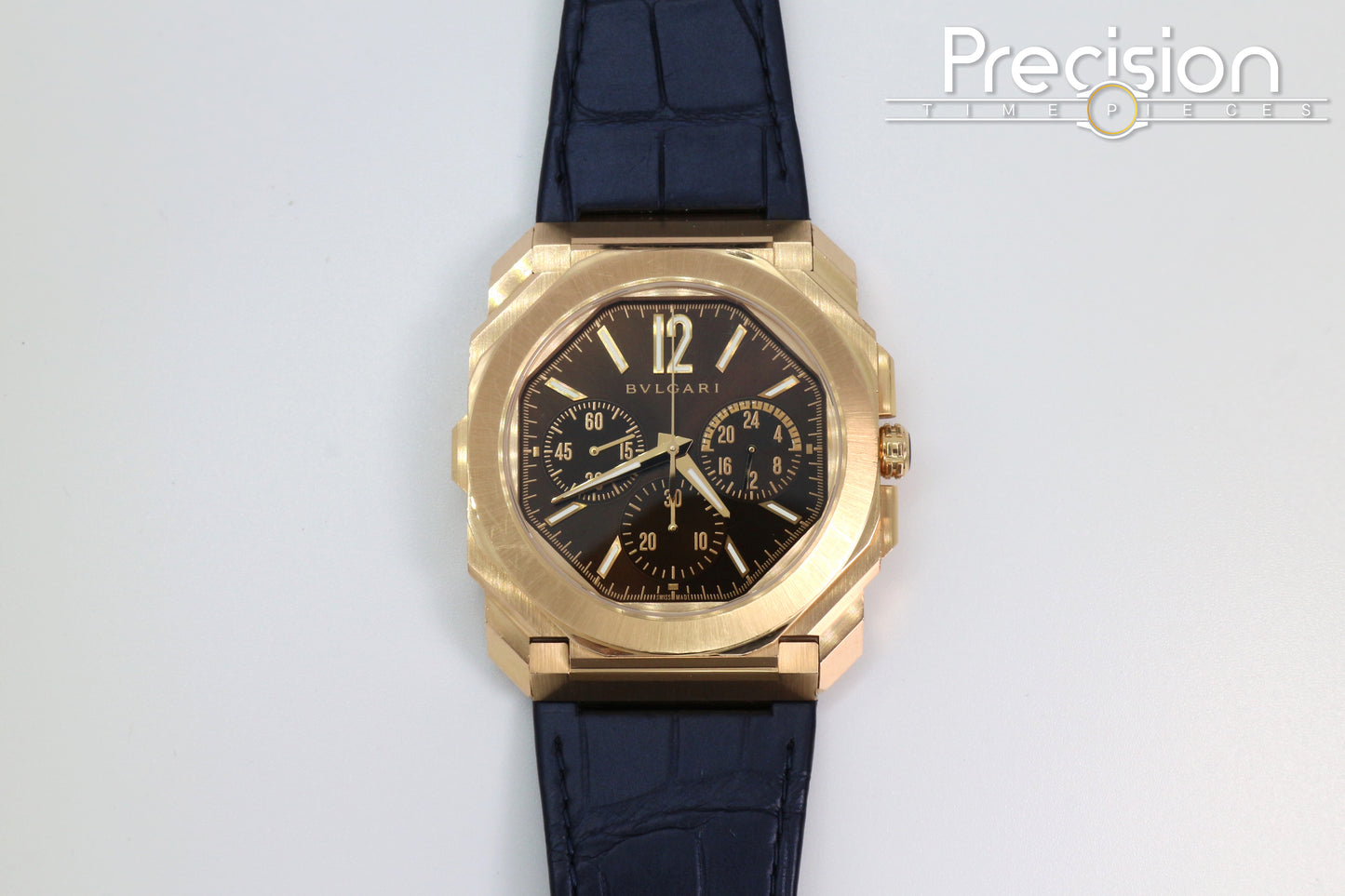 Bvlgari Octo Finissimo Chronograph GMT Ref: 103468 18K Rose Gold
