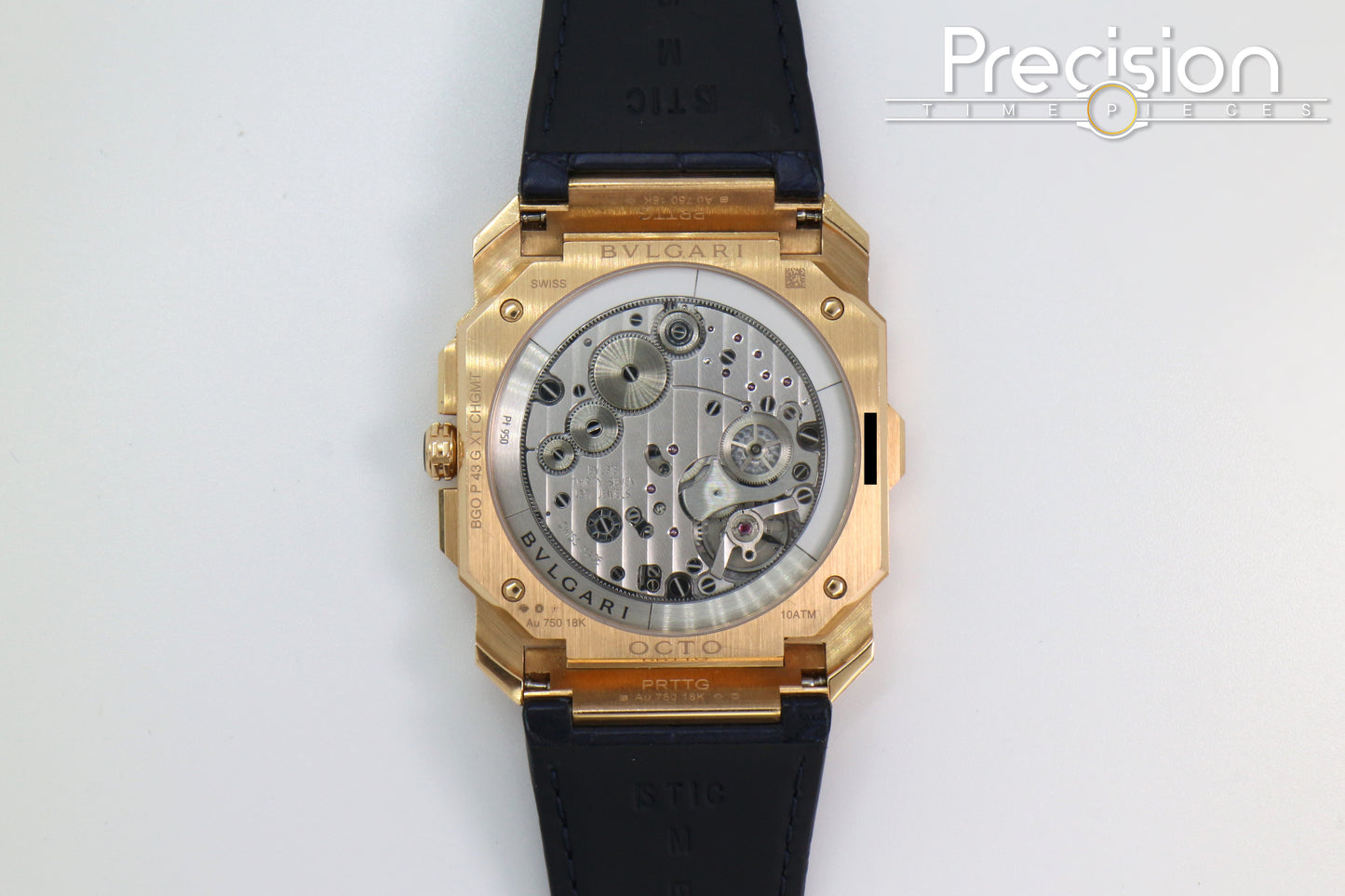 Bvlgari Octo Finissimo Chronograph GMT Ref: 103468 18K Rose Gold