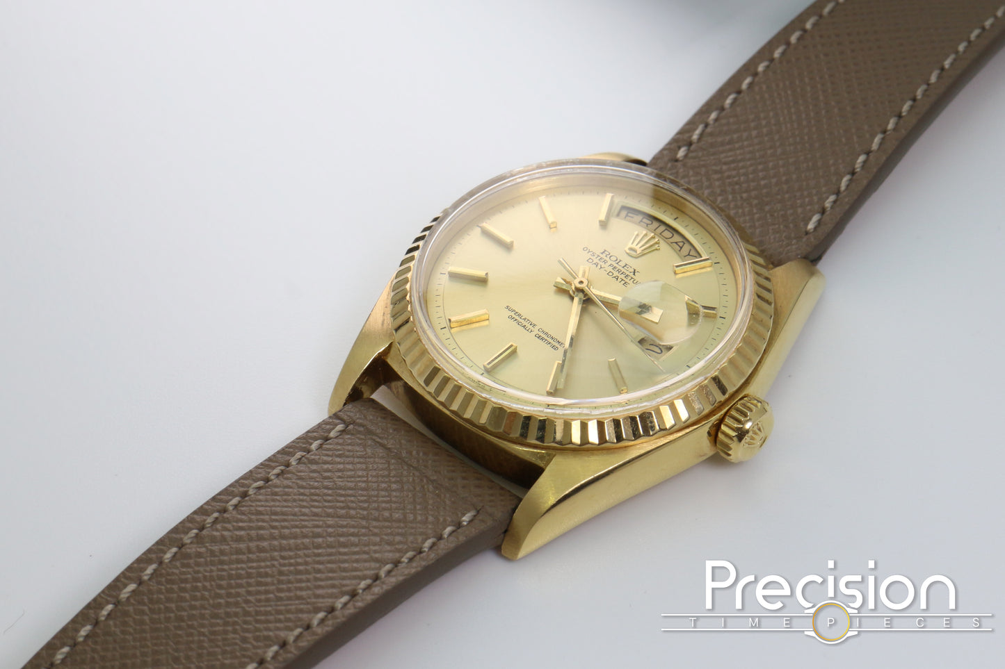Rolex Day-Date Ref: 1803 Champagne Dial 36mm 18K Yellow Gold