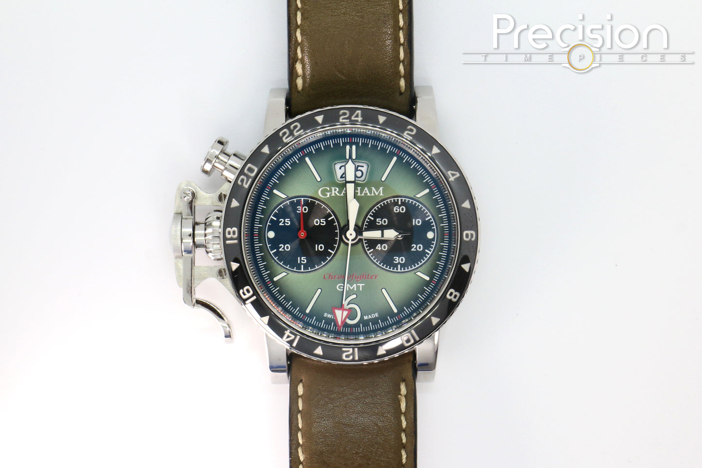Graham Chronofighter Vintage GMT 44mm Ref: 2CVBC.G01A