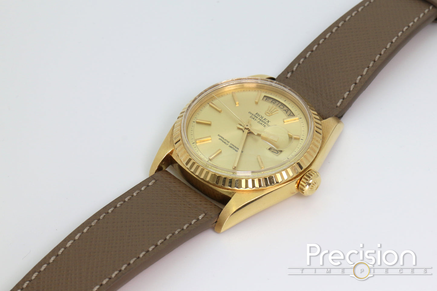 Rolex Day-Date Ref: 1803 Champagne Dial 36mm 18K Yellow Gold