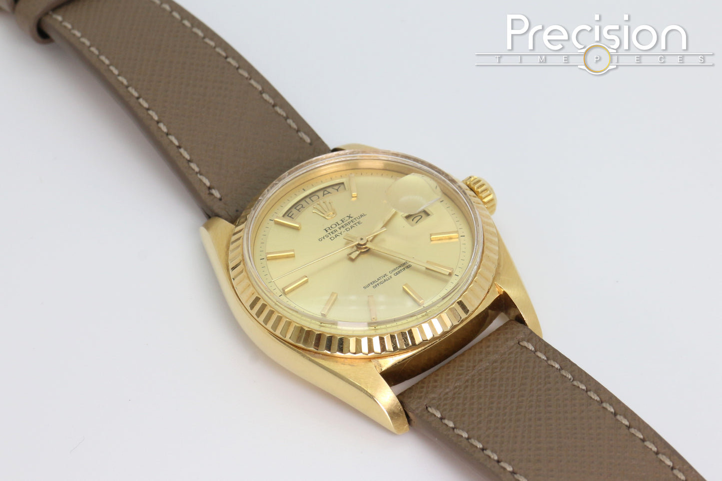 Rolex Day-Date Ref: 1803 Champagne Dial 36mm 18K Yellow Gold