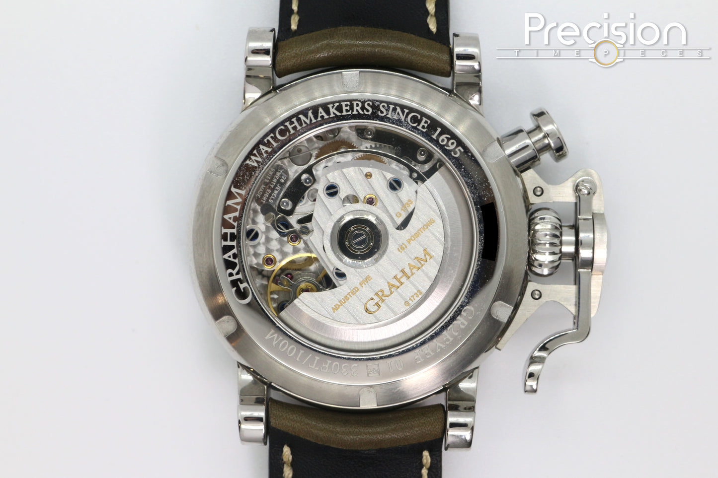 Graham Chronofighter Vintage GMT 44mm Ref: 2CVBC.G01A