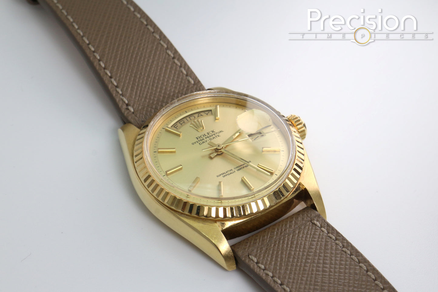 Rolex Day-Date Ref: 1803 Champagne Dial 36mm 18K Yellow Gold