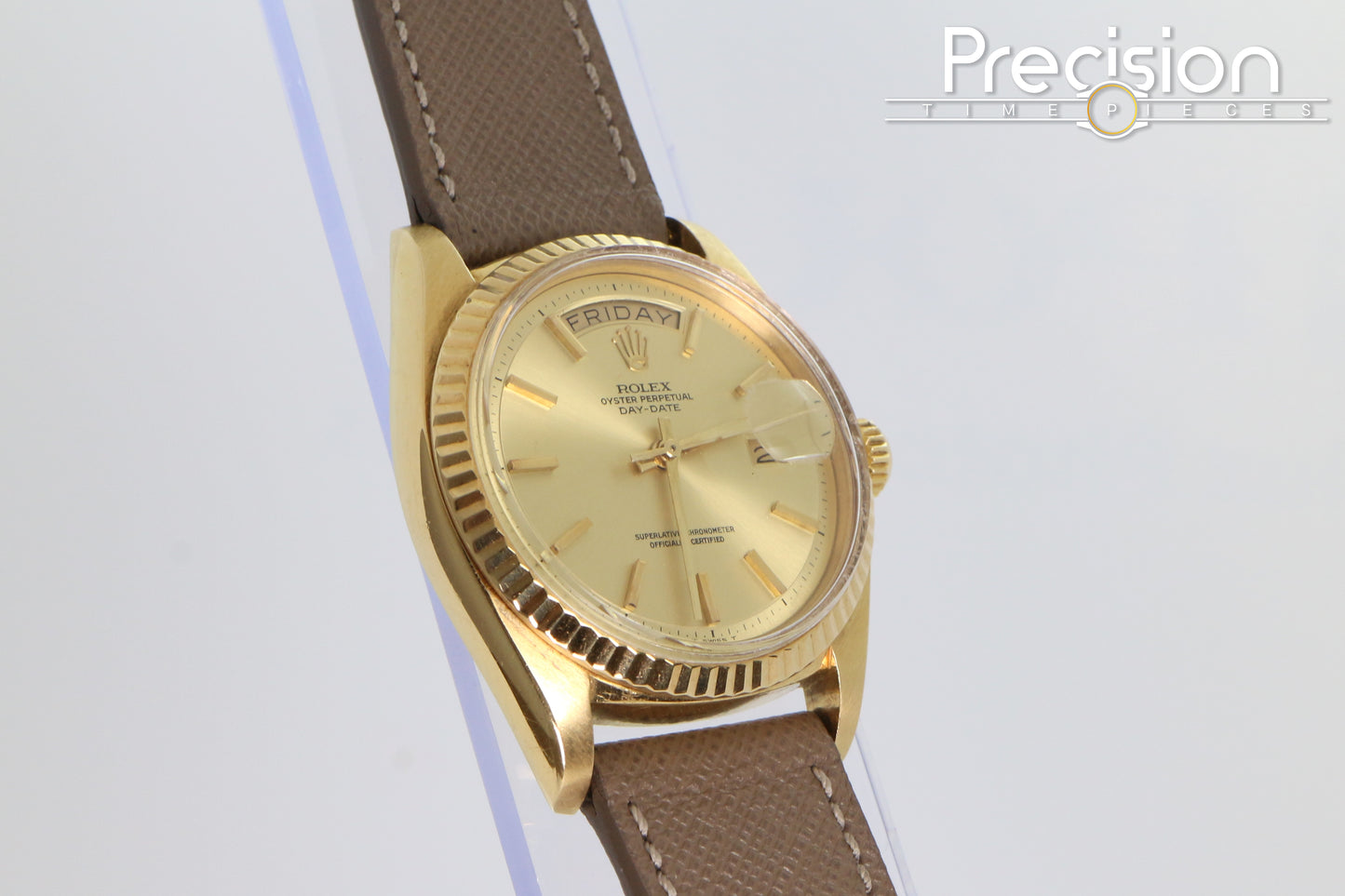 Rolex Day-Date Ref: 1803 Champagne Dial 36mm 18K Yellow Gold