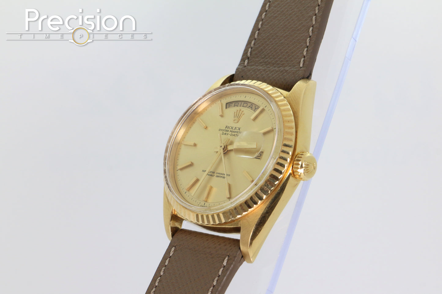 Rolex Day-Date Ref: 1803 Champagne Dial 36mm 18K Yellow Gold
