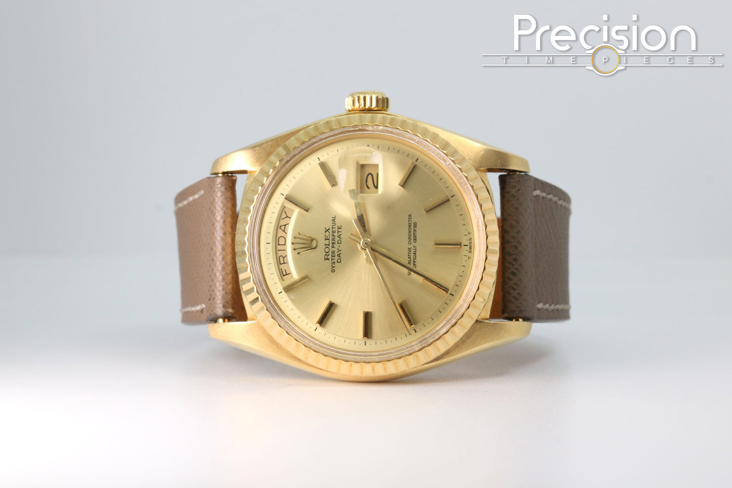 Rolex Day-Date Ref: 1803 Champagne Dial 36mm 18K Yellow Gold