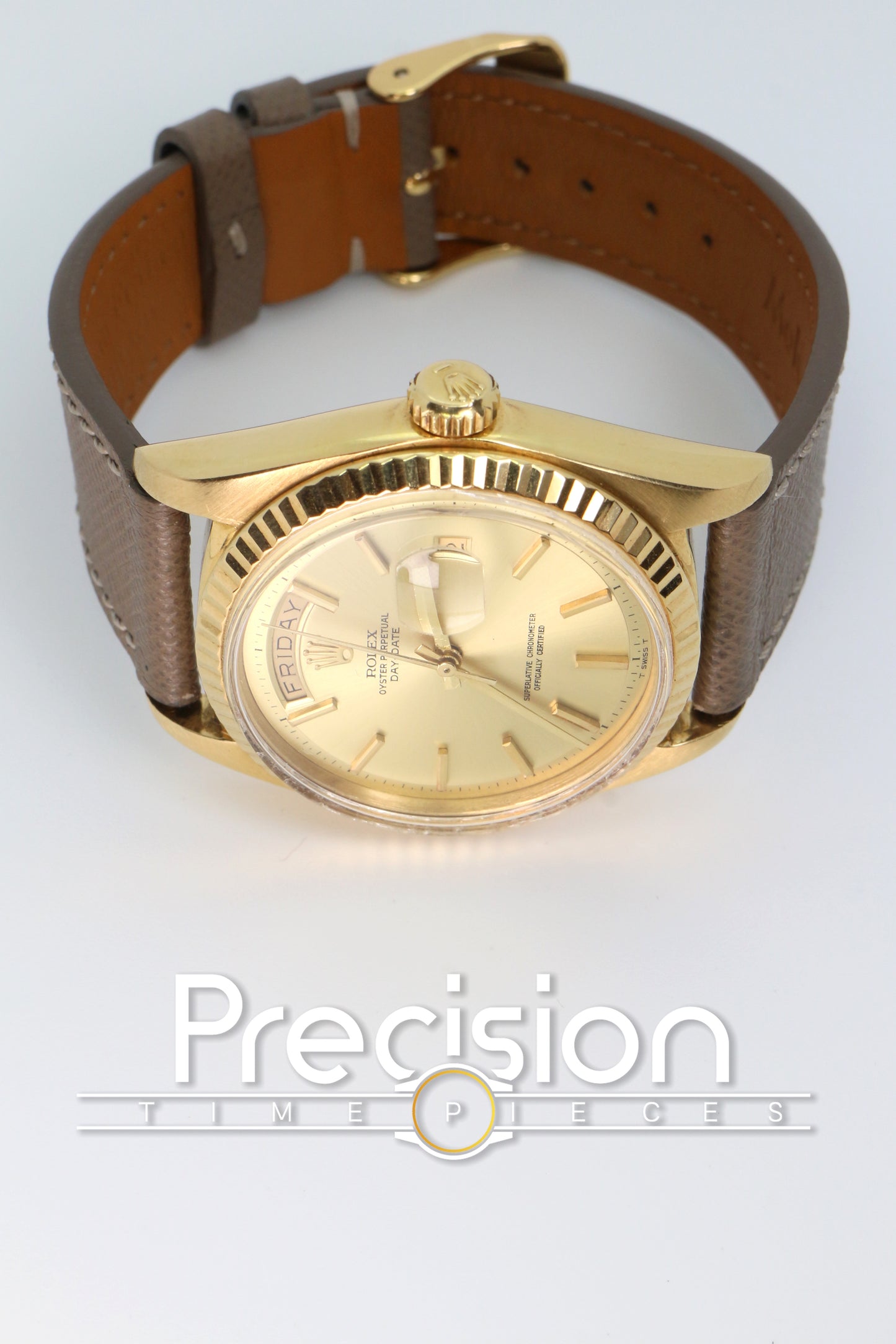Rolex Day-Date Ref: 1803 Champagne Dial 36mm 18K Yellow Gold