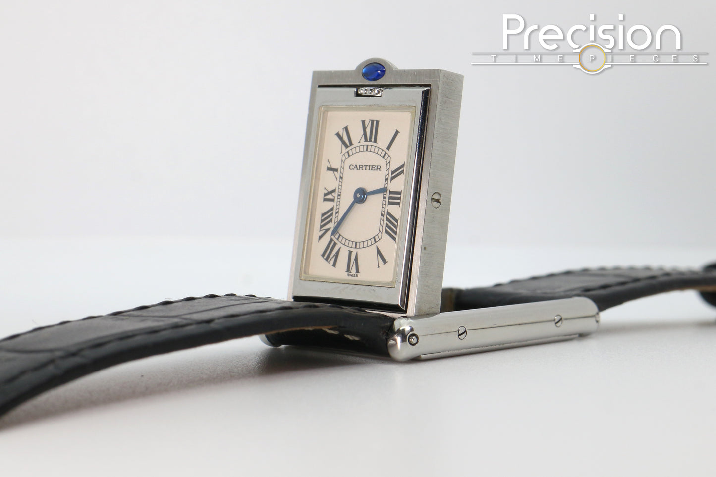 Cartier Tank Basculante Ref: 2405 Quartz 25mm Full Set