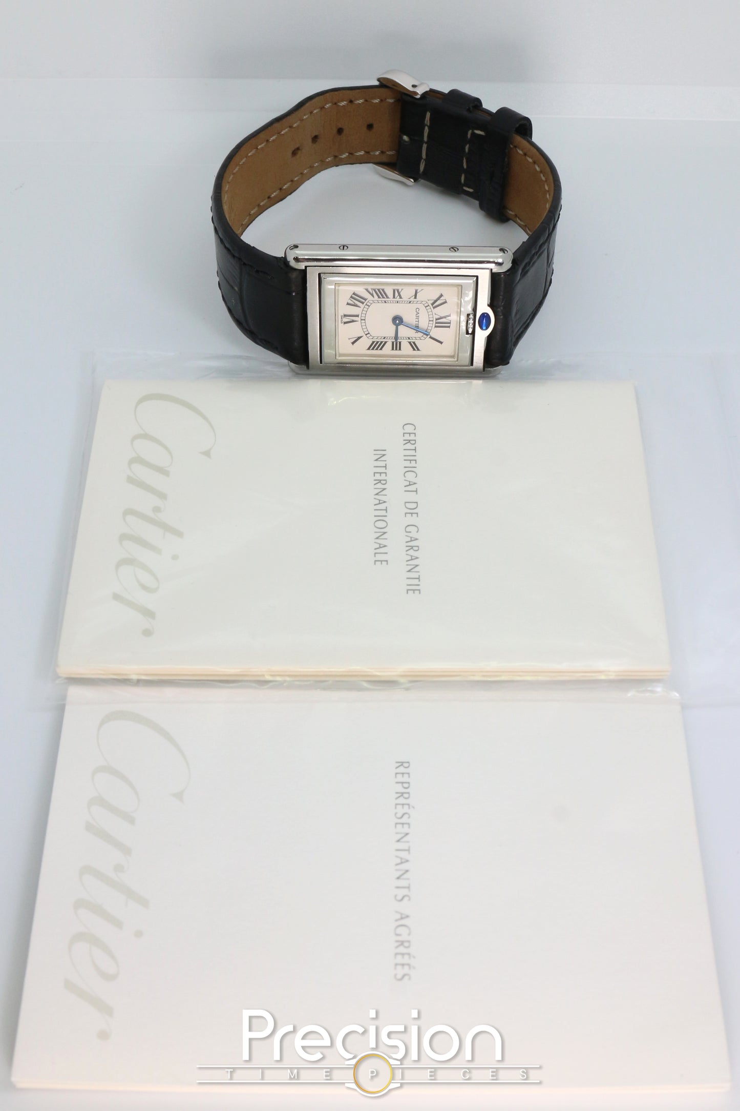 Cartier Tank Basculante Ref: 2405 Quartz 25mm Full Set