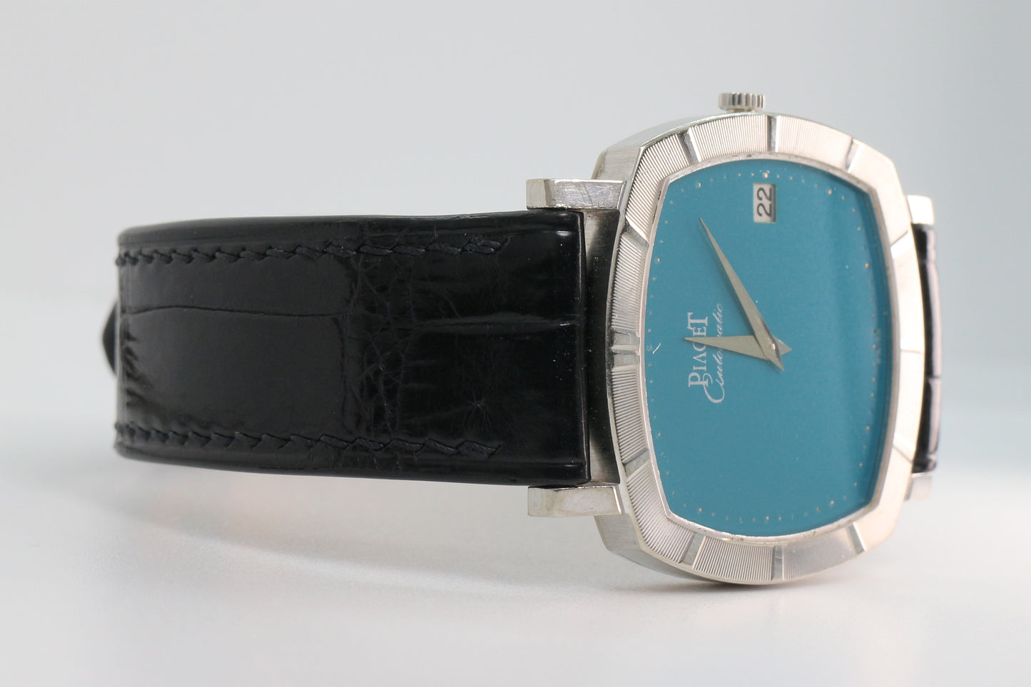Piaget Rare “Tiff & Co.”-Coloured (“Stella”) Lacquered Dial 18K White Gold