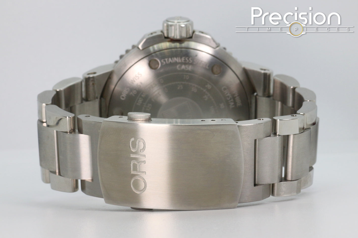 Oris Aquis Depth Gauge Ref: 01 733 7675 4154 Full Set 46mm