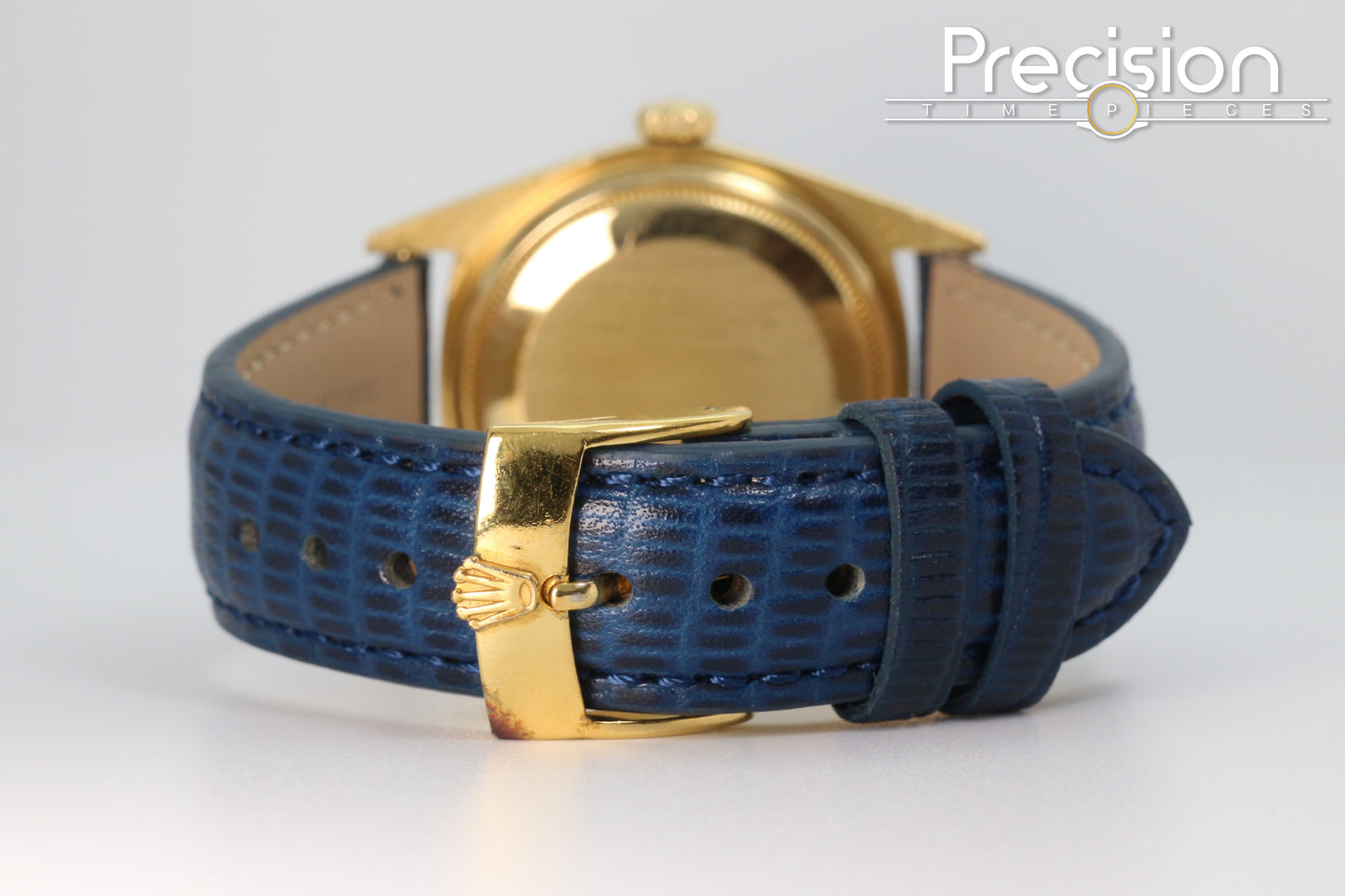 Rolex Day-Date Ref: 1807 36mm Rare Blue Diamond Dial 18K Yellow Gold