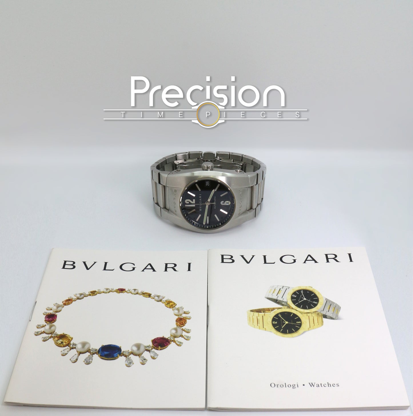 Bvlgari Ergon Ref: EG355 35mm Automatic Full Set
