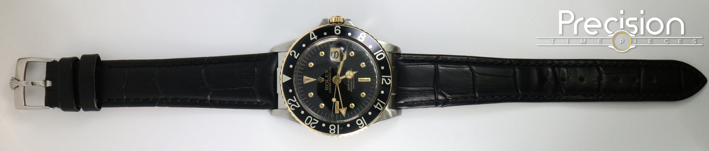 Rolex GMT-Master Ref: 1675 Black “Nipple” Dial 40mm