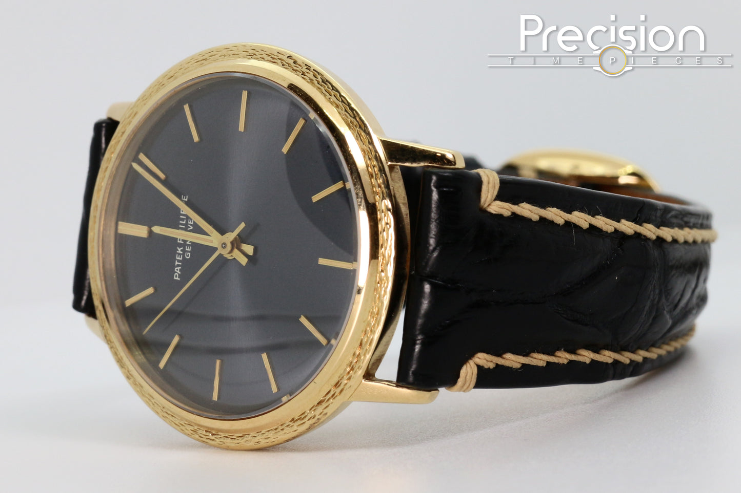 Patek Philippe Calatrava Ref: 3569 36mm Yellow Gold Rare “Backwind” Movement